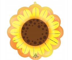 GoDan Héliumos napraforgó fólia lufi XL többszínű, 1 db, Sunflower Glow