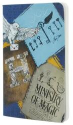  CBD6563 Paperblanks fűzött füzet, Moments of Magic, sima, A6, Harry Potter (CBD6563)