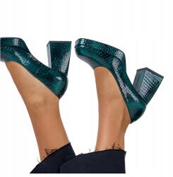 Casu Divatos Platform Lakkbőr Cipők Pl 38-AS méret (09060/2309/00/00/003)