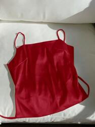 Shein KC85310 Shein Piros Vállpántos Felső (50) Xs