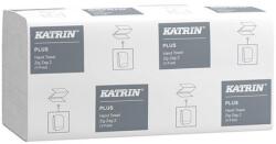 Katrin Kéztörlő hajtogatott KATRIN Plus Zig Zag ("V") 23x22 cm 200 lap 100% cell hófehér 2 rétegű 20 csom/zsák (35311) - fotoland