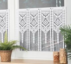 Markizeta Mg Irigy Hónaljmirigy Makramé Zsinór 60x50cm Fehér lengyel Inara (001470)