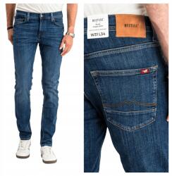 Mustang Férfi Farmer Nadrág Mustang Vegas Slim Szűkített Farmer W30 L30 (1015045 5000 883)