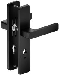 METAL-BUD ATLAS külső ajtókilincs 72 mm fekete 92 mm + 95 mm-es ajtókhoz (50-MB-AT72C-95)