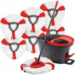 Vileda Turbo Forgó Felmosó Utántöltő, 6 db, mikroszálas (By-Beauty)