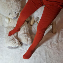 Aura Via Gyerek harisnyanadrág 7-9 év, Rozsda 36763