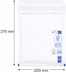  Légpárnás boríték, bubis boríték - Fehér 200x275 mm D/14 (W4 méret) 1 darab (D14)