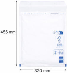 Légpárnás boríték, bubis boríték - Fehér 320x455 mm I/19 (W9 méret) 1 darab (I19)
