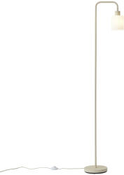 QAZQA Scandinavische vloerlamp beige met wit glas - Wisp (110367)