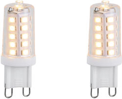 LUEDD 2 db G9 dimmelhető LED izzó szett 3W 250lm 3000K (03012)