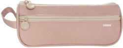 Scool Collection Scool cipzáras bedobálós tolltartó zsebbel - 21x7, 2x9, 5 cm - rózsaszín (FR-SC2577ROZSASZIN)