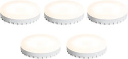 LUEDD 5 darabos GX53 3 lépésben dimmelhető LED izzó készlet 9W 900 lm 3000K (03254)