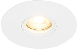 QAZQA Okos süllyesztett spotlámpa fehér, Wifi GU10 50mm-es - Buco (110117)