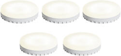 LUEDD 5 darabos GX53 Dim to Warm LED izzókészlet 7W 750 lm 2700K-4000K (03255)