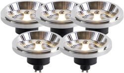 LUEDD 5 db-os készlet GU10 LED izzó AR111 11W 820lm 3000K (02411)