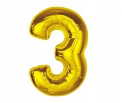 GoDan Fólia lufi 3-as szám - 92 cm, arany, Beauty&Charm