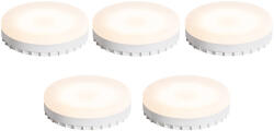 LUEDD 5 darabos GX53 LED izzókészlet 7W 750 lm 3000K (03252)