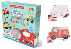 Buddy & Barney Színváltós fürdő matricák Teherautók Buddy & Barney (BAB210)