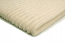 Orient Fashion Minky Csíkos No. 2 Ekrü 1/2 Méter (MINKY_PASKI Nr_2_Ecru 0,5)