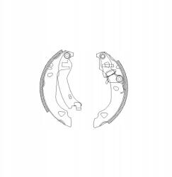 Remsa 56023070_ÉS Fékpofák 180X32