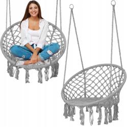 Modern Home Függő Fotel Kerti Hinta Gólyafészek Boho Kerti Ház 120CM (GW-076 WHITE)