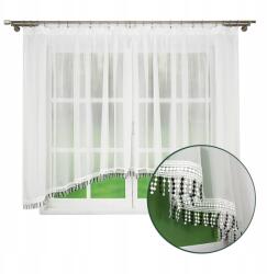  Boho fátyolfüggöny rojtokkal 155x400 gipiura (LG156-155)