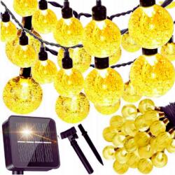 FORTRADE Fényfüzér Napelemes Led Kerti Fénygömbök Kerti Izzó 50 (BALKON ŻARÓWKI NA ŻARÓWEK 7M)
