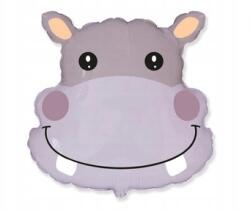 Flexmetal Fólia lufi víziló (fej) 14 hüvelyk - szürke, 1 db