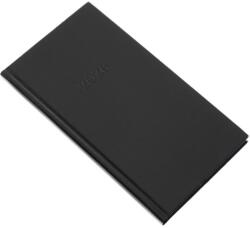 Realsystem Zsebnaptár álló Standard, fehér lapokkal fekete Realsystem 2026 (5811-01) - tonerpiac