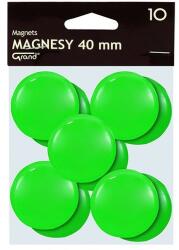 GRAND Táblamágnes GRAND 40 mm zöld 10 darabos (130-1703) - tonerpiac