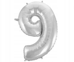 GoDan Fólia lufi 9-es szám - ezüst 92 cm, 1 db, Beauty&Charm