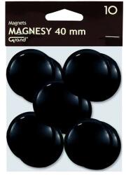 GRAND Táblamágnes GRAND 40 mm fekete 10 darabos (130-1700) - tonerpiac