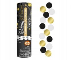 GoDan Konfetti pneumatikus, kör alakú - 15 cm, 1 db, Beauty&Charm