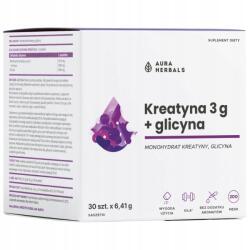 Aura Herbals Kreatin és Glicin Erő Regeneráció Koncentráció 30 tasak (5902479615769)