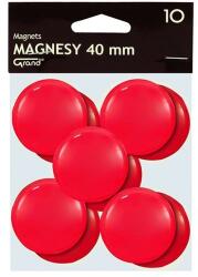 GRAND Táblamágnes GRAND 40 mm piros 10 darabos (130-1701) - tonerpiac