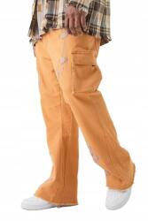 Boohooman KC17204 Boohoo Farmer Nadrág Military Zsebek Cargo Alkalmazások (50) 58