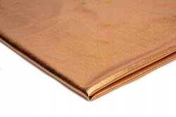 Orient Fashion Láma Bőr Hatású Kötött Anyag, Réz Fényű, 16-os Számú, 1/2 Méter (Lama_Imitacja Nr_16_Miedziany 0,5)