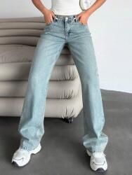 Shein HC33106 Sheins Zero Nadrág Egyenes Farkú Farmer (50) S