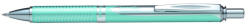Pentel Rollertoll 0, 35mm, fém aquamarine test, Pentel Energel BL407LS-A, írásszín kék (BL407LS-A) - toptoner