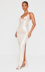 Prettylittlething KC04309 Prettylittlething Maxi Ruha Metál Lezser Nyakkivágással (50) Xs