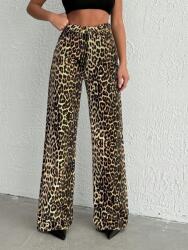 Shein KC17103 Shein Farmer Nadrág Magas Derekú Pöttyös Állatmintás (50) M