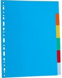 Optima Separatoare carton color, A4, 180g/mp, 12 culori/set, Optima (OP-412 OD K)