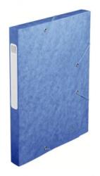 Exacompta Mapa carton cu burduf si elastic 2.5cm albastru EXACOMPTA (EX18505H)