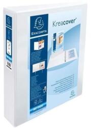 Exacompta Caiet mecanic A4+ 4 inele 44mm 2 buzunare Kreacover EXACOMPTA (EX51942E)
