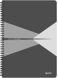 Leitz Caiet de birou Leitz Office, carton laminat, FSC, reciclabil, A4, 90 coli, cu spira, matematica (LZ464700)