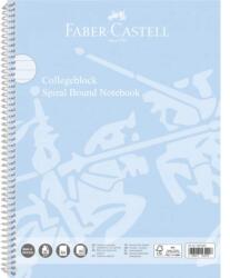 Faber-Castell Caiet spira A4 80 file 90 g coperta carton bleu sky FABER-CASTELL (FC102134)