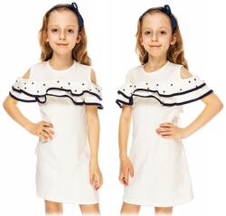  Viollen Spanyol Stílusú Ruha Fodrokkal, Különböző Színekben, 98-AS Méret, J100 (quoVIOLLEN0008)