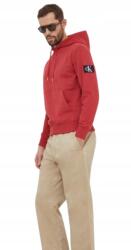Calvin Klein Piros Kapucnis Pulóver Zsebbel XL J7G