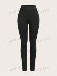 Shein WC23210 Shein Leggings Fekete 2DB-OS Szett (50) M