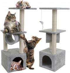 Mersjo Macska Kaparófa Házikó Fekhely Kaparó Oszlop Játék Torony Szizál 92cm